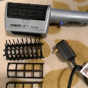 ConAir 1875 hair Dryer with 3 comb attachments